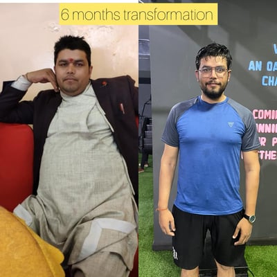 6 months transformation success story